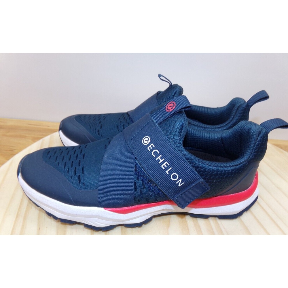 Echelon Bike Cycling Shoes‎ Sneakers Unisex Blue White Red Size M 5 / W 7